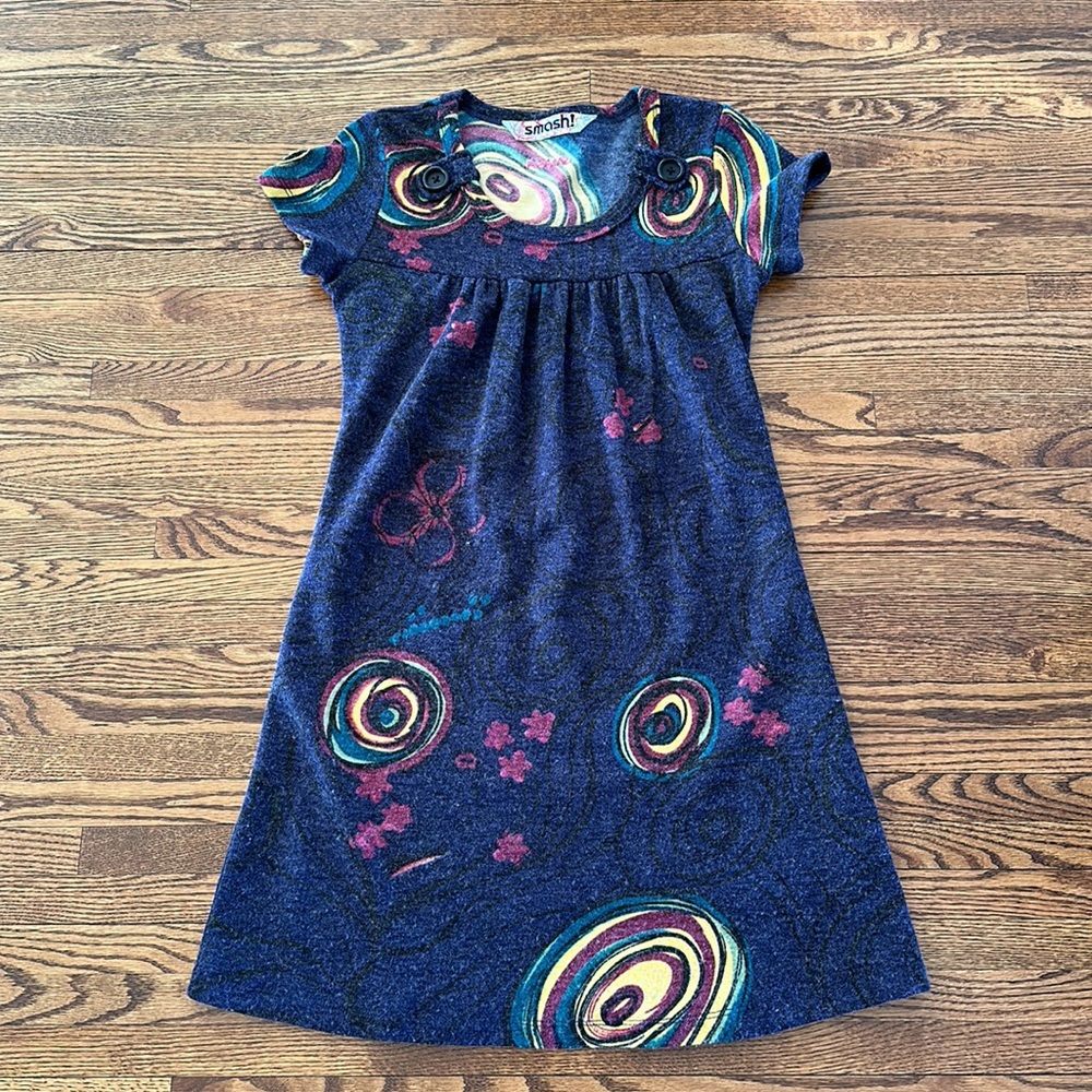 Small Smash! graphic print dress